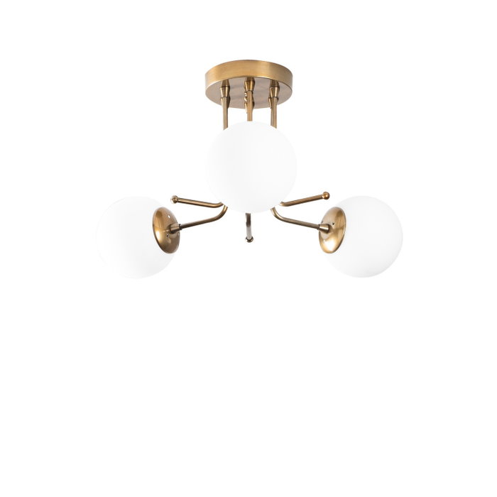 Opviq Daisy - 146-AV3 Lámpara de araña Dorado y Blanco